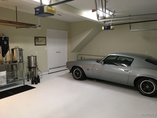 9307 Oak Trl, Ashland, VA 23005 - garage with a garage door opener