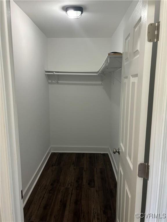 924 Lee Ave, Petersburg, VA 23803 - spacious closet featuring dark wood finished floors