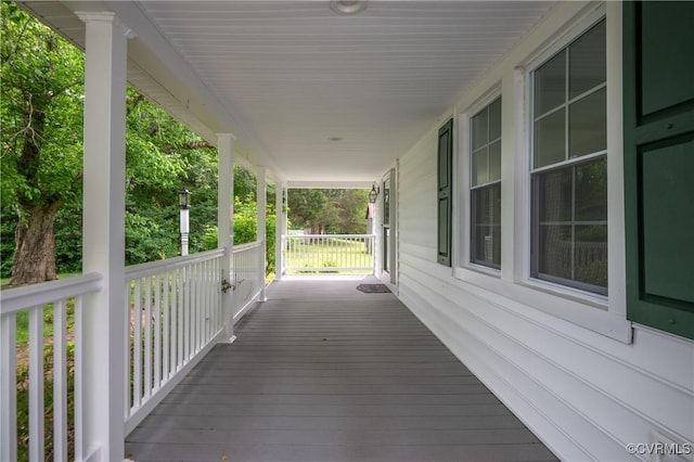 2644 Dorrell Rd, Aylett, VA 23009 - view of wooden porch