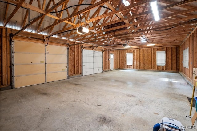 2644 Dorrell Rd, Aylett, VA 23009 - garage with a garage door opener