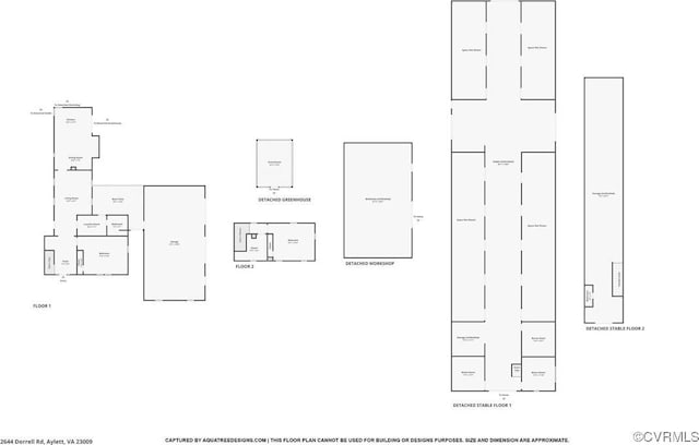 2644 Dorrell Rd, Aylett, VA 23009 - view of property floor plan