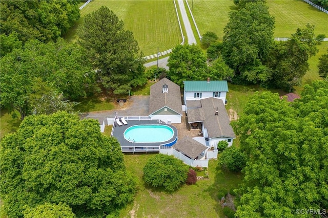 2644 Dorrell Rd, Aylett, VA 23009 - aerial view of property and surrounding area