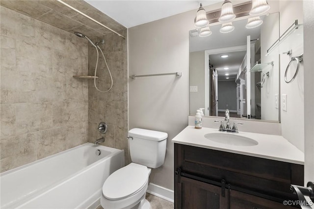 2805 Griffin Ave, Richmond, VA 23222 - full bathroom with vanity and shower / bathtub combination
