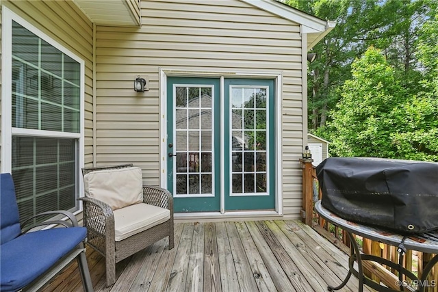 9206 Clovis St, Chesterfield, VA 23237 - deck featuring grilling area
