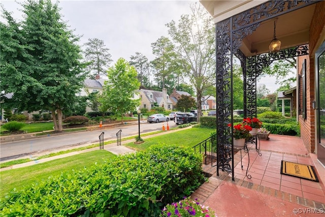 5013 Caledonia Rd, Richmond, VA 23225 - view of patio / terrace featuring a residential view