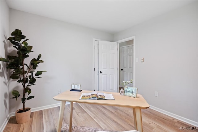 14410 Ranger Rd, Chesterfield, VA 23838 - office featuring baseboards and light wood finished floors