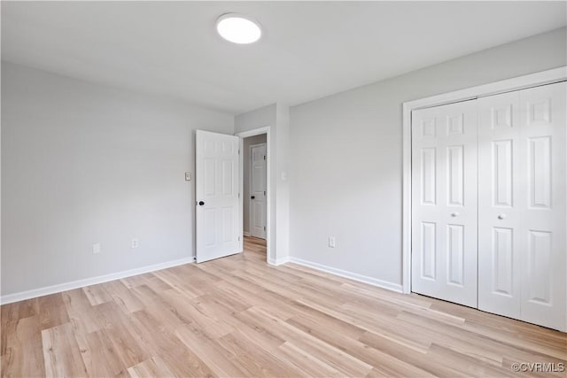 14410 Ranger Rd, Chesterfield, VA 23838 - unfurnished bedroom with light wood-style flooring and a closet