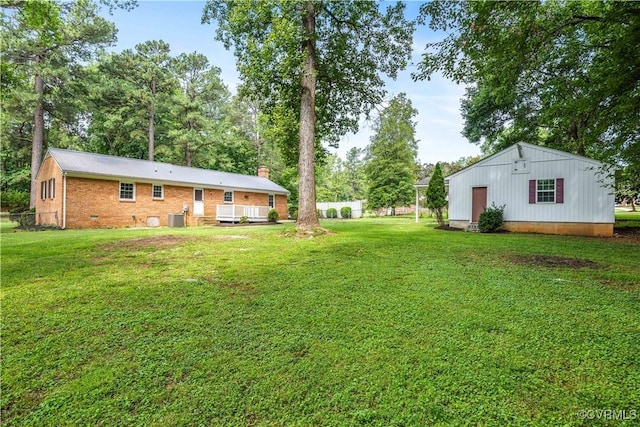 14410 Ranger Rd, Chesterfield, VA 23838 - view of yard with an outbuilding