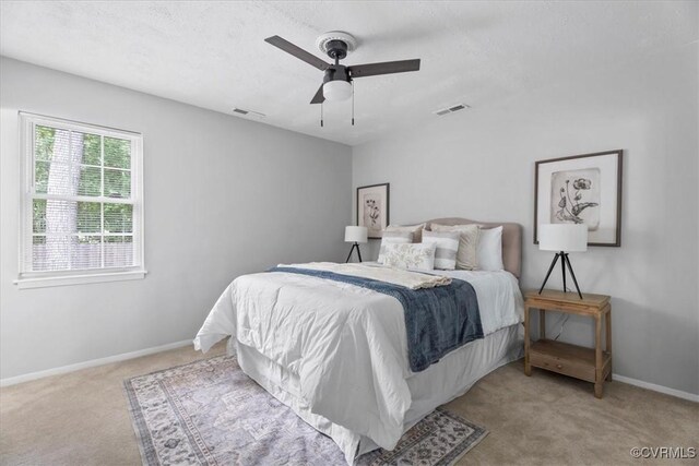 5908 Meadwood Cir, Chesterfield, VA 23234 - carpeted bedroom featuring baseboards and a ceiling fan
