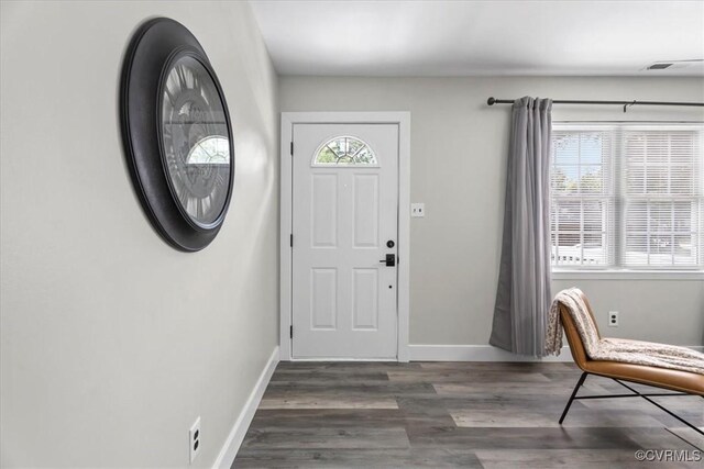 5908 Meadwood Cir, Chesterfield, VA 23234 - entryway featuring wood finished floors