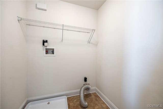 706 Colony Oak Ln, Midlothian, VA 23114 - washroom featuring baseboards and washer hookup