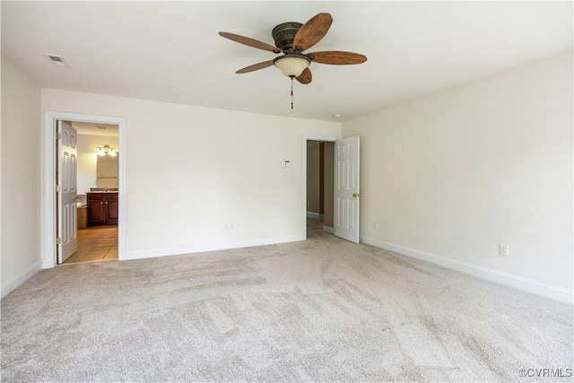 706 Colony Oak Ln, Midlothian, VA 23114 - unfurnished room featuring light carpet and ceiling fan