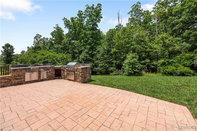 706 Colony Oak Ln, Midlothian, VA 23114 - view of patio featuring area for grilling