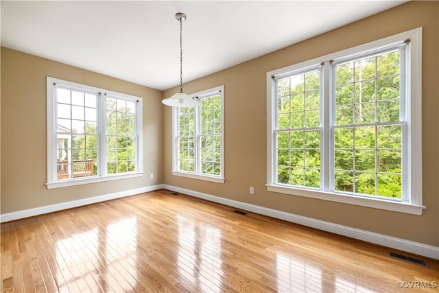 706 Colony Oak Ln, Midlothian, VA 23114 - spare room with baseboards and light wood-style flooring