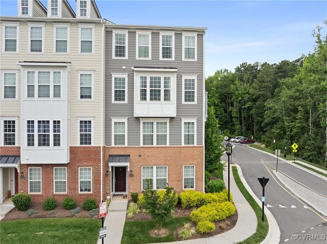 8034 Wistar Glen Dr Unit A, Henrico, VA 23228 - view of property featuring brick siding