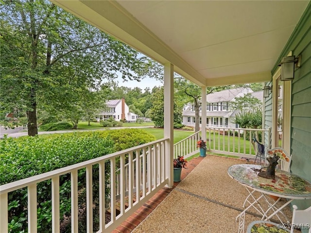 1203 Wesanne Ln, Chesterfield, VA 23114 - porch featuring a residential view