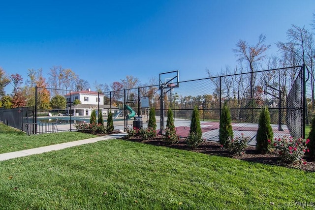8013 Rutland Village Dr, Mechanicsville, VA 23116 - view of sport court with community basketball court