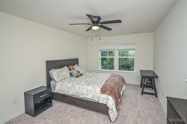 8013 Rutland Village Dr, Mechanicsville, VA 23116 - bedroom featuring carpet floors and ceiling fan