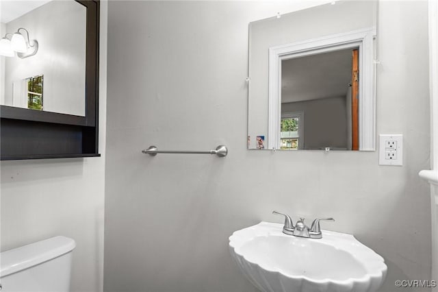 6808 Montauk Dr, Richmond, VA 23225 - half bath with toilet and a sink