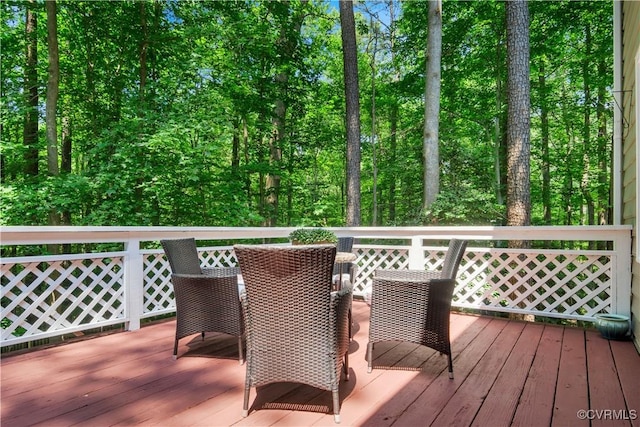 107 Oak Ridge Ct, Williamsburg, VA 23188 - view of deck