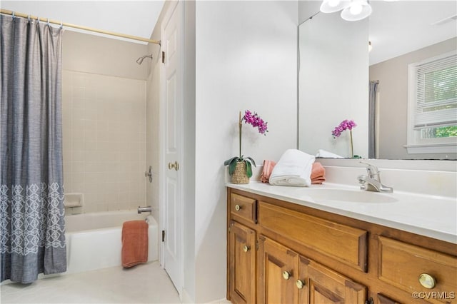 107 Oak Ridge Ct, Williamsburg, VA 23188 - bathroom with vanity and shower / bath combo