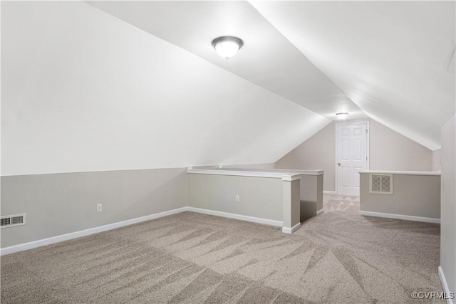 107 Oak Ridge Ct, Williamsburg, VA 23188 - bonus room featuring carpet flooring and lofted ceiling