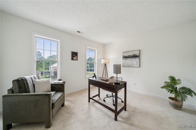 6030 Pond Place Way, Mechanicsville, VA 23111 - office area with light colored carpet