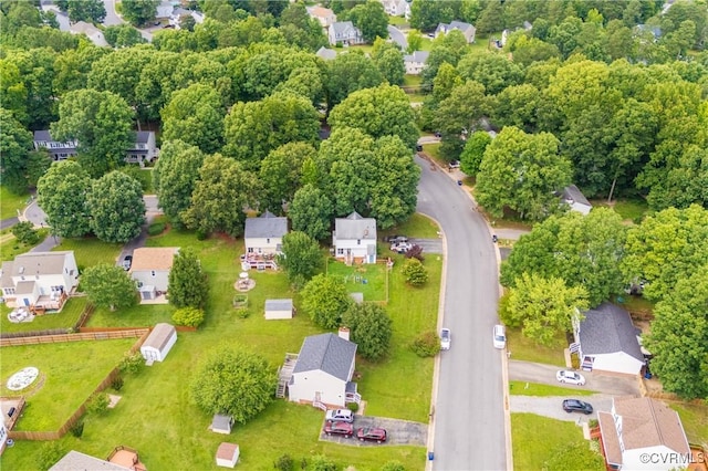 9220 Brocket Dr, Midlothian, VA 23112 - aerial perspective of suburban area