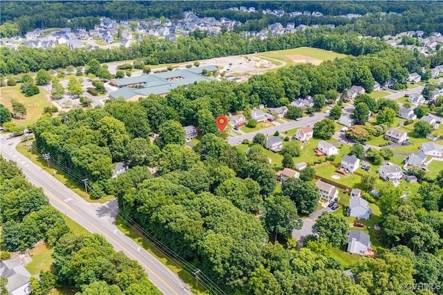 9220 Brocket Dr, Midlothian, VA 23112 - aerial perspective of suburban area