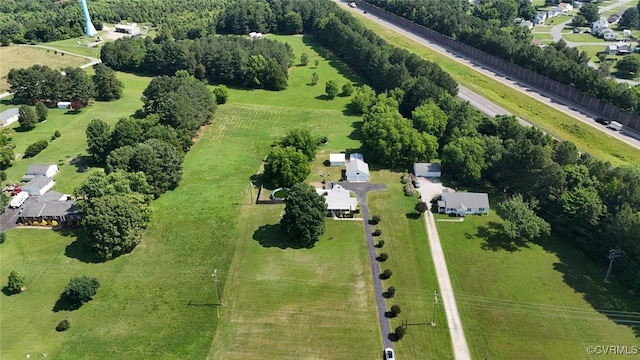 6010 Courthouse Rd, Prince George, VA 23875 - aerial view of property and surrounding area featuring rural landscape