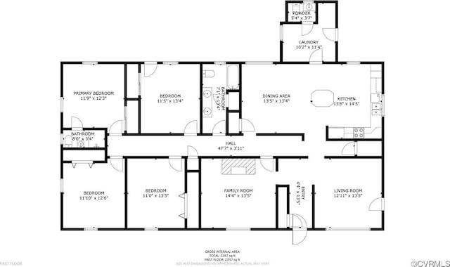 6010 Courthouse Rd, Prince George, VA 23875 - view of home floor plan