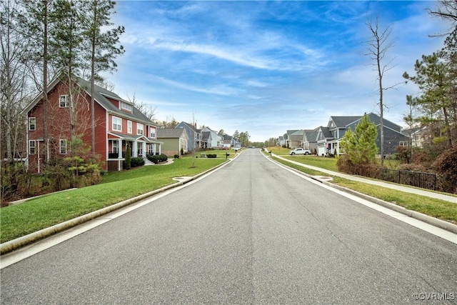 4606 Melbrook Way, Moseley, VA 23120 - view of asphalt street with a residential view, sidewalks, and curbs