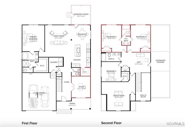 4606 Melbrook Way, Moseley, VA 23120 - view of property floor plan