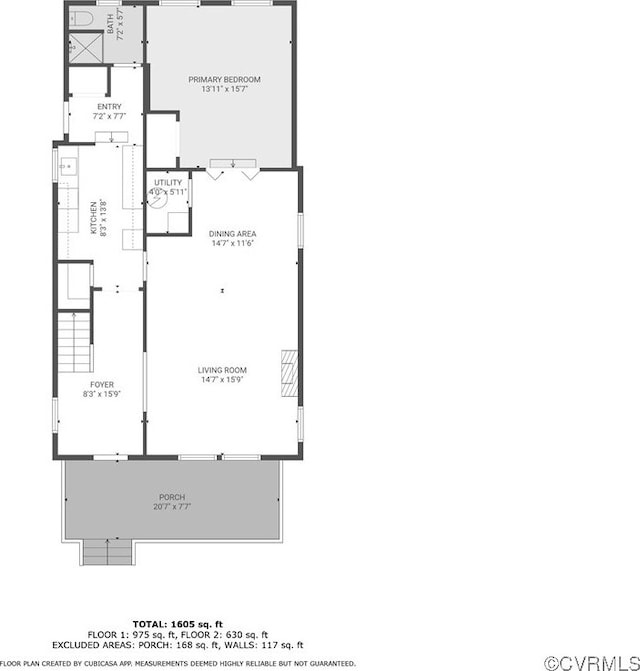 627 Colonial Ave, Colonial Heights, VA 23834 - view of room layout