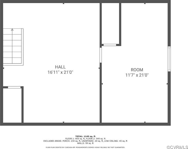 627 Colonial Ave, Colonial Heights, VA 23834 - view of floor plan / room layout