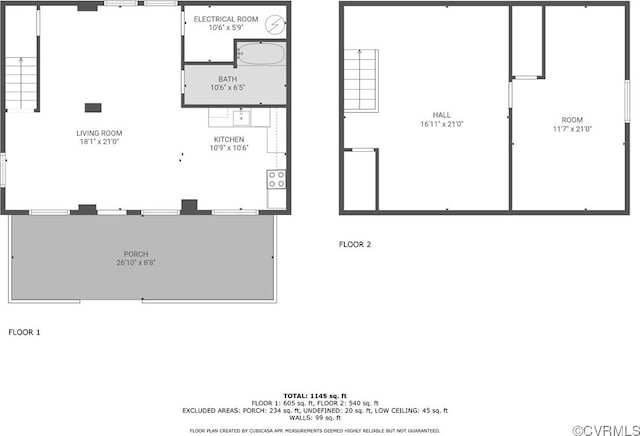 627 Colonial Ave, Colonial Heights, VA 23834 - view of room layout