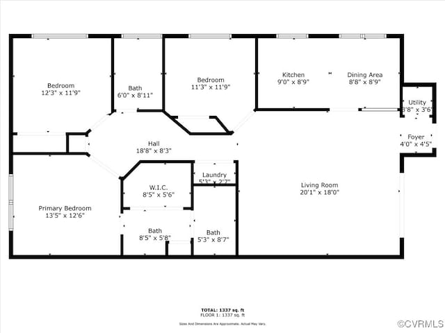 262 Claiborne Dr, Williamsburg, VA 23185 - view of home floor plan