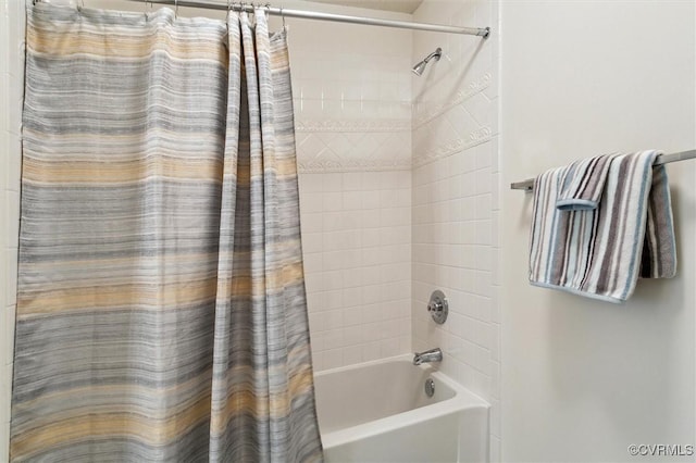 262 Claiborne Dr, Williamsburg, VA 23185 - bathroom featuring shower / bath combination with curtain