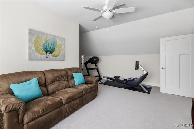 8000 Clancy Pl, Chesterfield, VA 23838 - carpeted living room with ceiling fan