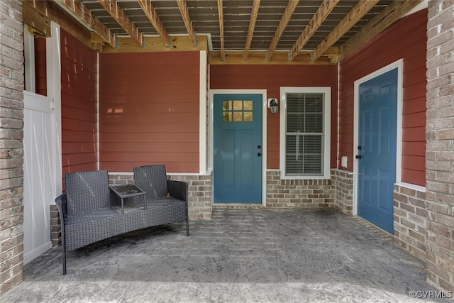 6504 Sanford Springs Cv, Midlothian, VA 23112 - property entrance featuring covered porch