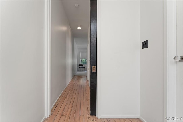 2417 E Grace St, Richmond, VA 23223 - hall with light wood finished floors and baseboards
