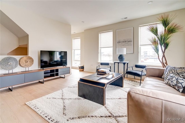 3446 Carlton St Unit 6-8A, Richmond, VA 23230 - living area with wood finished floors