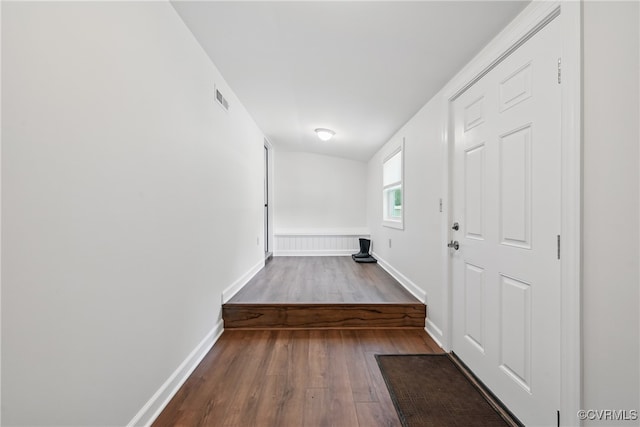 99 Oak Hill Rd, Cumberland, VA 23040 - corridor with wood finished floors and baseboards
