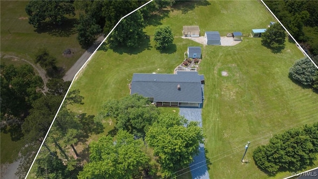 99 Oak Hill Rd, Cumberland, VA 23040 - aerial view of sparsely populated area