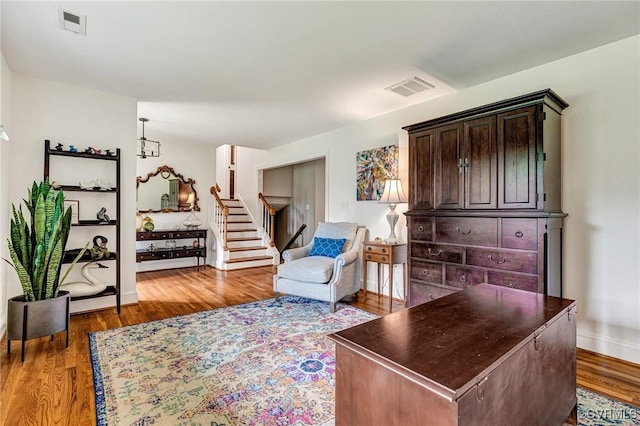 9065 Greenlake Cir, Mechanicsville, VA 23116 - home office featuring wood finished floors