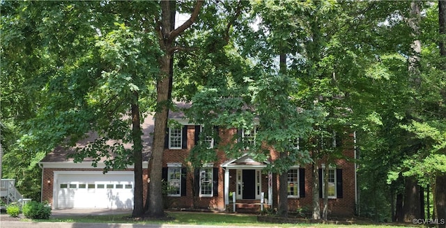 10278 Henderson Hall Rd, Mechanicsville, VA 23116 - view of front of home featuring brick siding and an attached garage