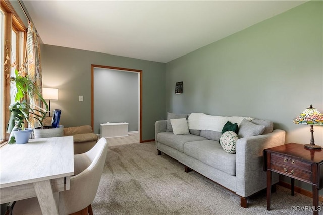 2000 Point Of Rocks Rd, Chester, VA 23836 - living room featuring carpet and baseboards