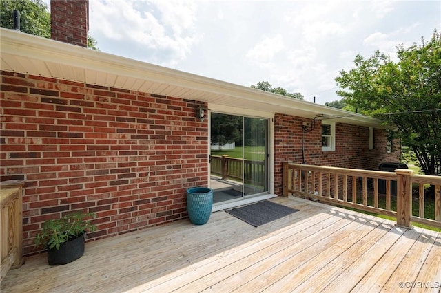 2000 Point Of Rocks Rd, Chester, VA 23836 - view of wooden deck