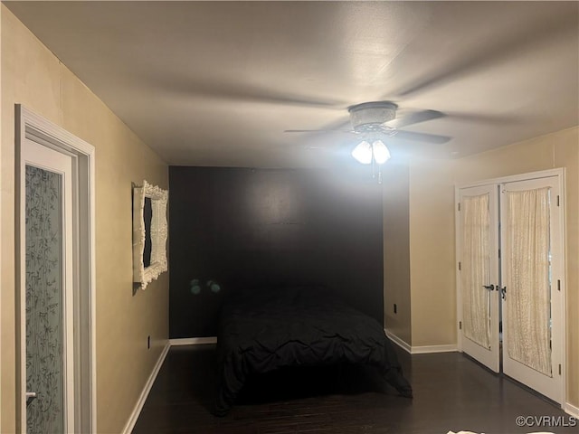 31368 Old Dawn Rd, Hanover, VA 23069 - bedroom with baseboards and a ceiling fan