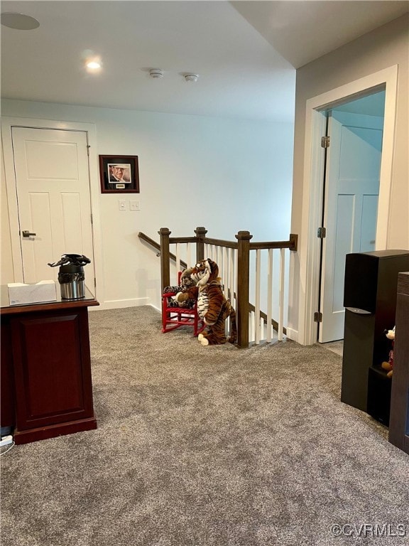 15518 Centerline Ct, Chesterfield, VA 23832 - corridor with carpet floors and recessed lighting